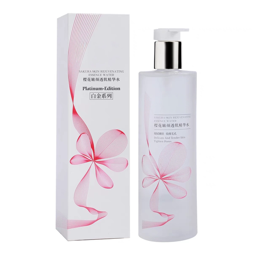 伊*莎白苏珊樱花嫩颜透肌精华水400ml