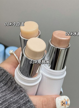 KAKE水光高光啫喱棒自然提亮细闪高光膏腮红女懒人修容阴影学生党
