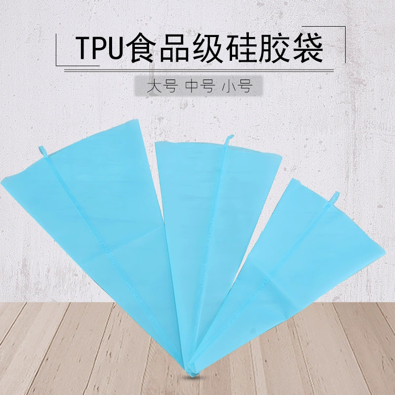 现货tpu硅胶裱花袋加厚 奶油袋 挤花袋 奶油用品烘焙工具