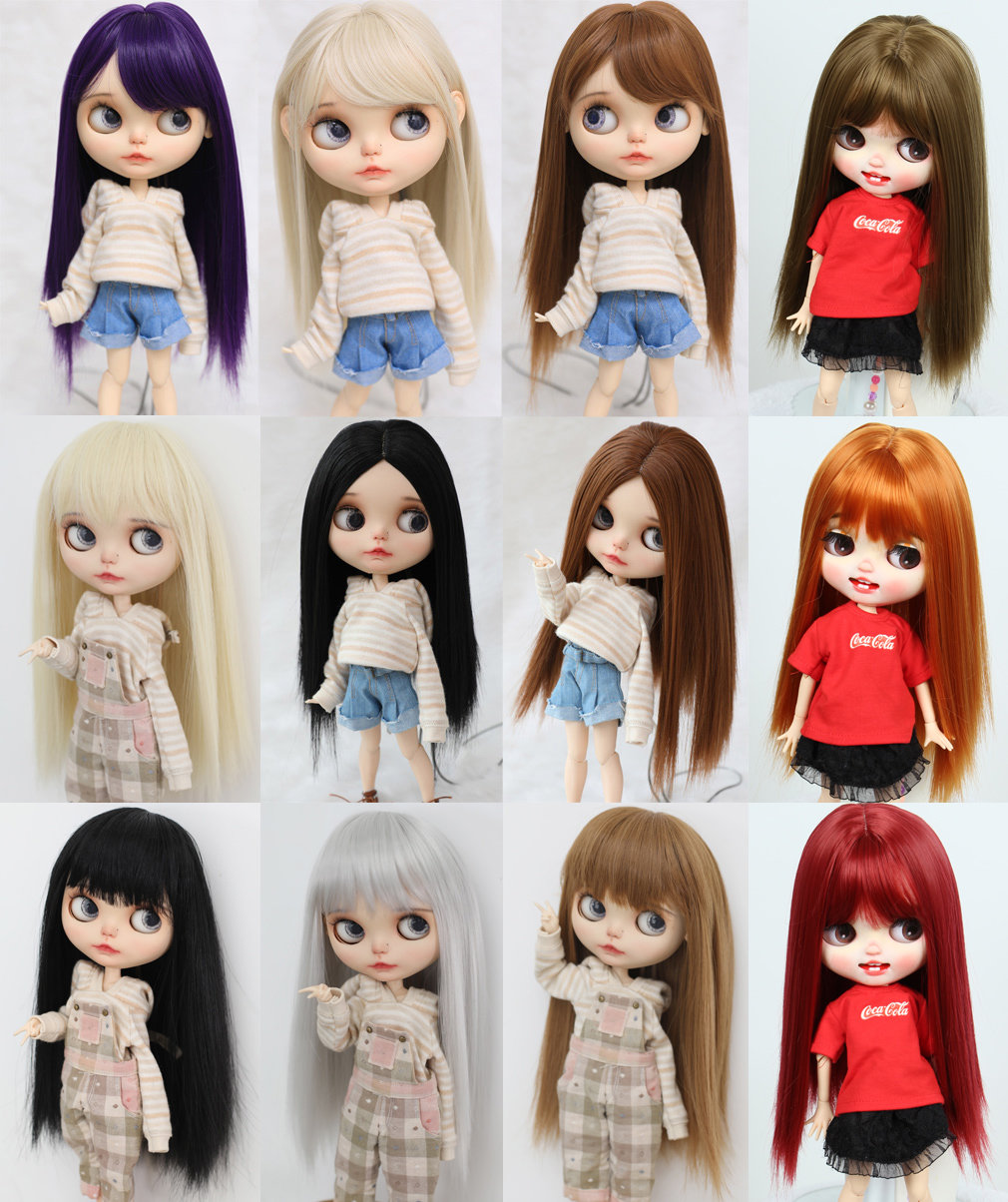 Blythe 小布娃娃 假发 直发合集 只是假发 没头壳高温丝|msdalam kategori mod main/animasi/Zhou Bian/cos/permainan papan, Tangan untuk melakukan/Mini kapsul mainan/Doll/BJD/Soldier, BJD anak patung Kawasan - dari Buy2taobao.com untuk memberikan perkhidmatan ejen Taobao profesional membeli