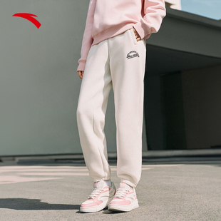 子卫裤 安踏针织运动长裤 百搭束脚休闲裤 新款 162518301S 女2025秋季