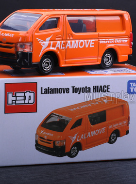 TOMY多美卡亚洲限定丰田海狮Lalamove货拉拉海外面包合金车模玩具
