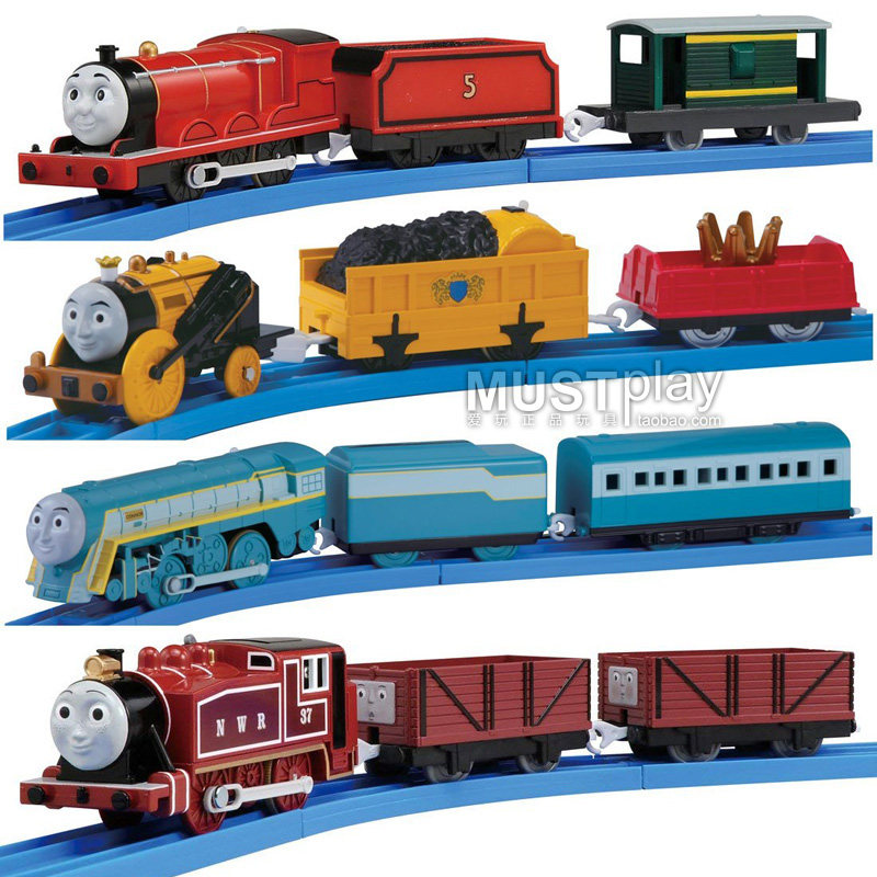 日本tomy多美卡进口正品电动玩具小火车詹姆士史蒂芬康纳露丝飓风