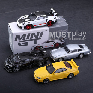 795布加迪 MINIGT 706保时捷 762日产GTR 合金车模 901阿斯顿马丁