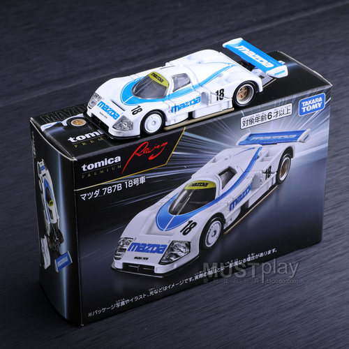 TOMY多美卡Racing赛车马自达787B 18号合金车模型收藏礼物玩具