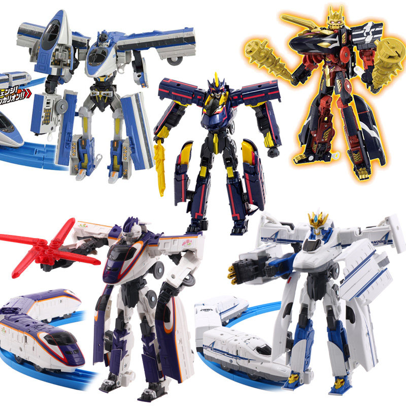 takara tomy多美新干线变形火车机器人战士n700adxs04 05男孩玩具