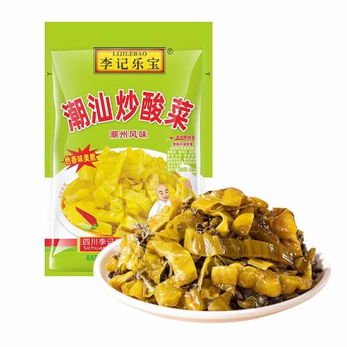 李记乐宝潮汕炒酸菜205g/袋老坛酸菜鱼调料粉丝调料非开袋即食