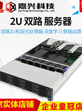 2U12盘位机架式服务器主机  AMDEPYC7T83 INTEL8375C运算仿真集群