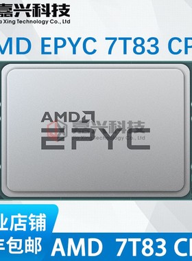 AMD EPYC 7B13 7J13 7763 7T83 CPU 米兰 Milan 64核心128线程