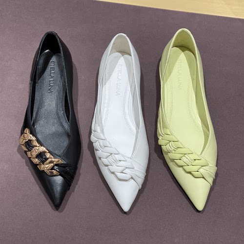 【专柜正品】STELLALUNA平底鞋