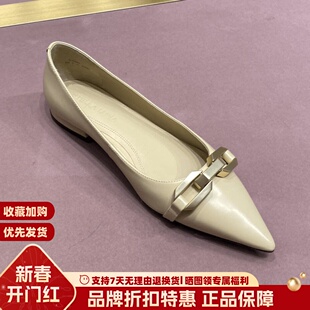 女SL322046 尖头浅口平跟一脚蹬单鞋 STELLA LUNA露娜春夏平底鞋