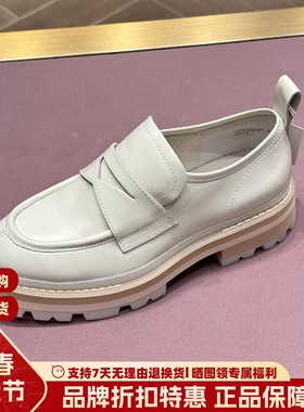 ASH圆头厚底增高一脚蹬乐福鞋英伦小皮鞋极简乐福鞋女AN134L40015