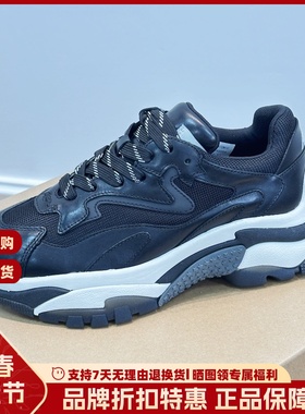 ASH男鞋厚底增高机甲老爹鞋轻量化舒适休闲运动鞋AN140L40054