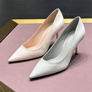 尖头浅口细高跟优雅单鞋 简约高跟鞋 SLP321037 LUNA露娜23款 STELLA