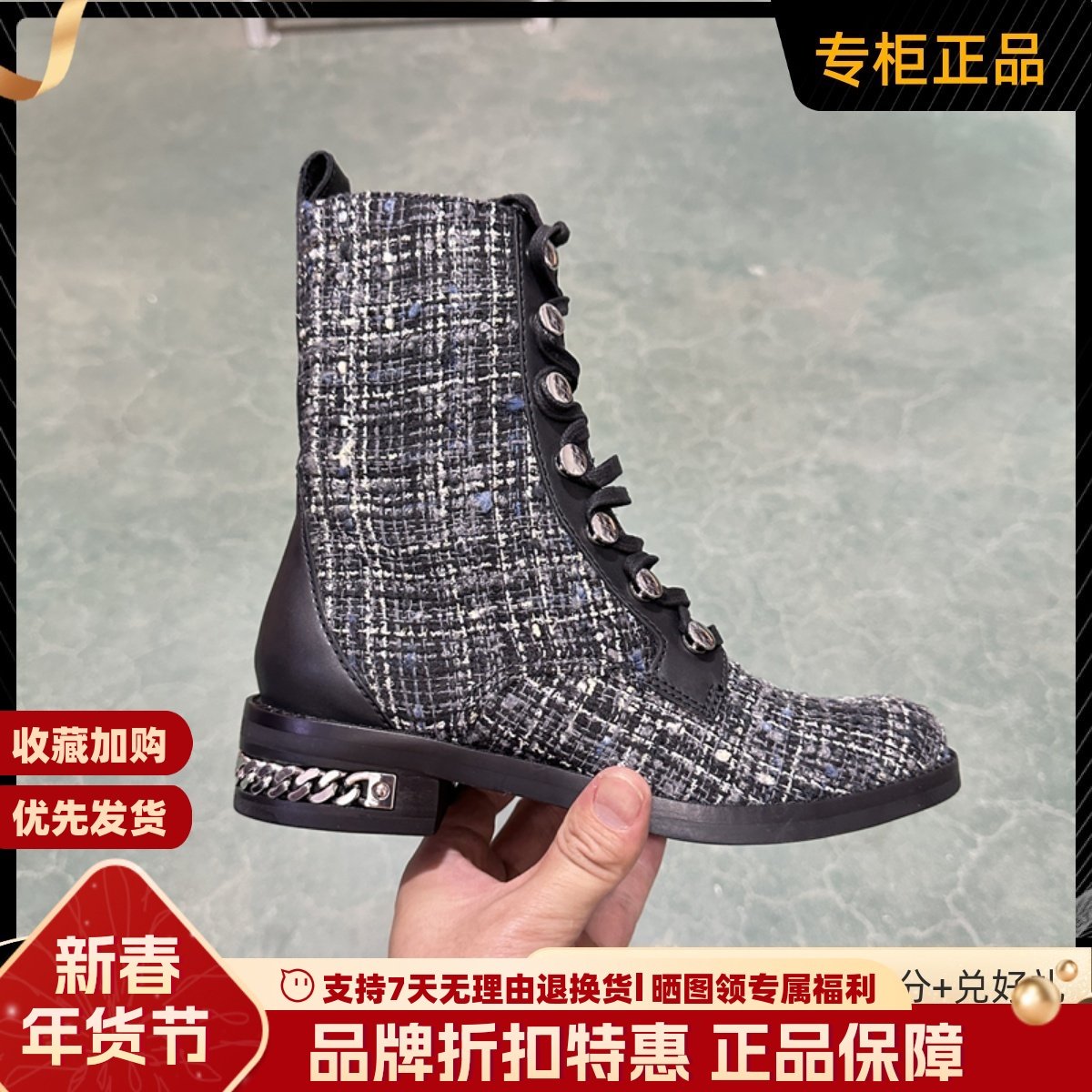 WHAT FOR 秋冬平跟系带欧美风短筒女圆头侧拉链马丁靴WFP318119,女鞋,马丁靴,淘宝优惠券,粉丝福利购,淘宝优惠卷