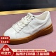 ASH女鞋 女AN140L40050 圆头厚底轻便情侣板鞋 极简小白鞋 德训蓬蓬鞋