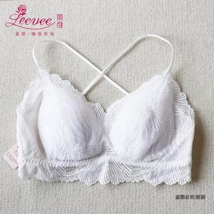 丽维美背内衣女网红爆款 文胸夏裹胸 小胸聚拢小吊带薄款 抹胸一体式