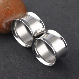 钛钢耳扩粗耳钉阔耳耳环5-25mm大号扩耳器耳扩耳洞扩大器耳廓饰品