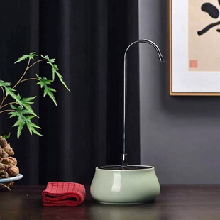 桌面智能茶具自动上水器吸水器加水器电动桶装水抽水器陶瓷压水器