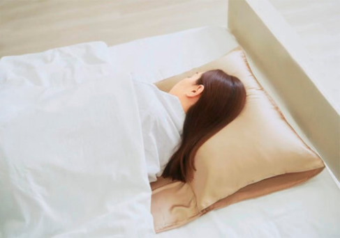 出口日本100%真丝枕套防移位枕垫