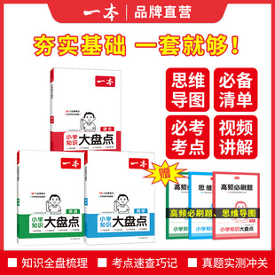 2025版 一本名校冲刺必备方案语文数学英语小升初知识大盘点小学毕业升学考试总复习资料专项训练小学名师总复习考试训练
