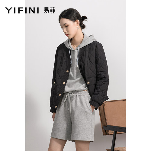 易菲宽松运动休闲通勤百搭短裤