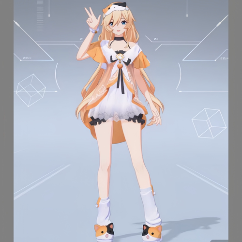 卡拉彼丘cosplay米雪儿宿舍服