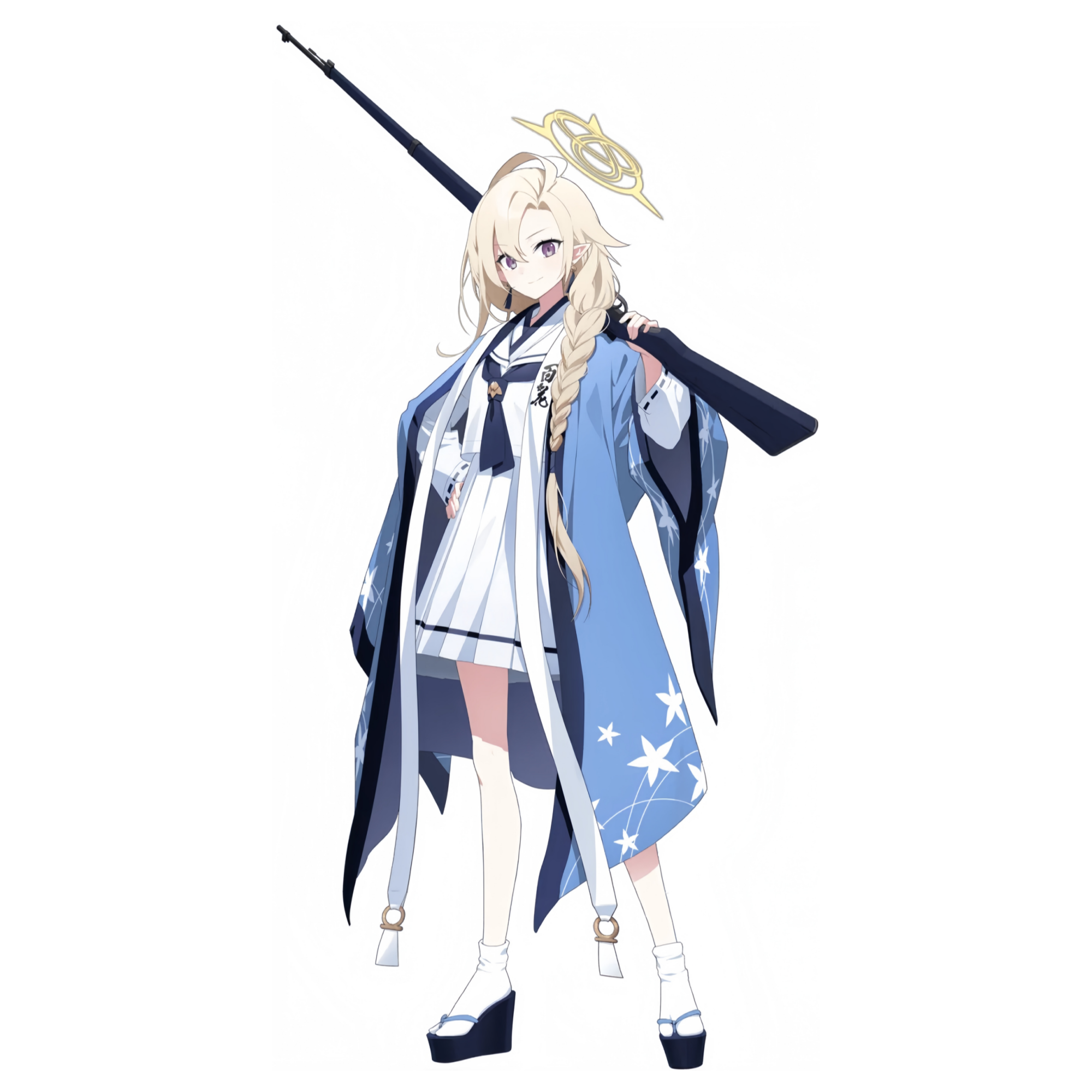 桐生桔梗cos菖蒲cos羽织服