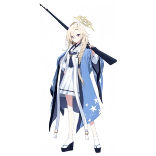 紫媗cos碧蓝档案 百花缭乱 桐生桔梗cos菖蒲cos羽织服水手服