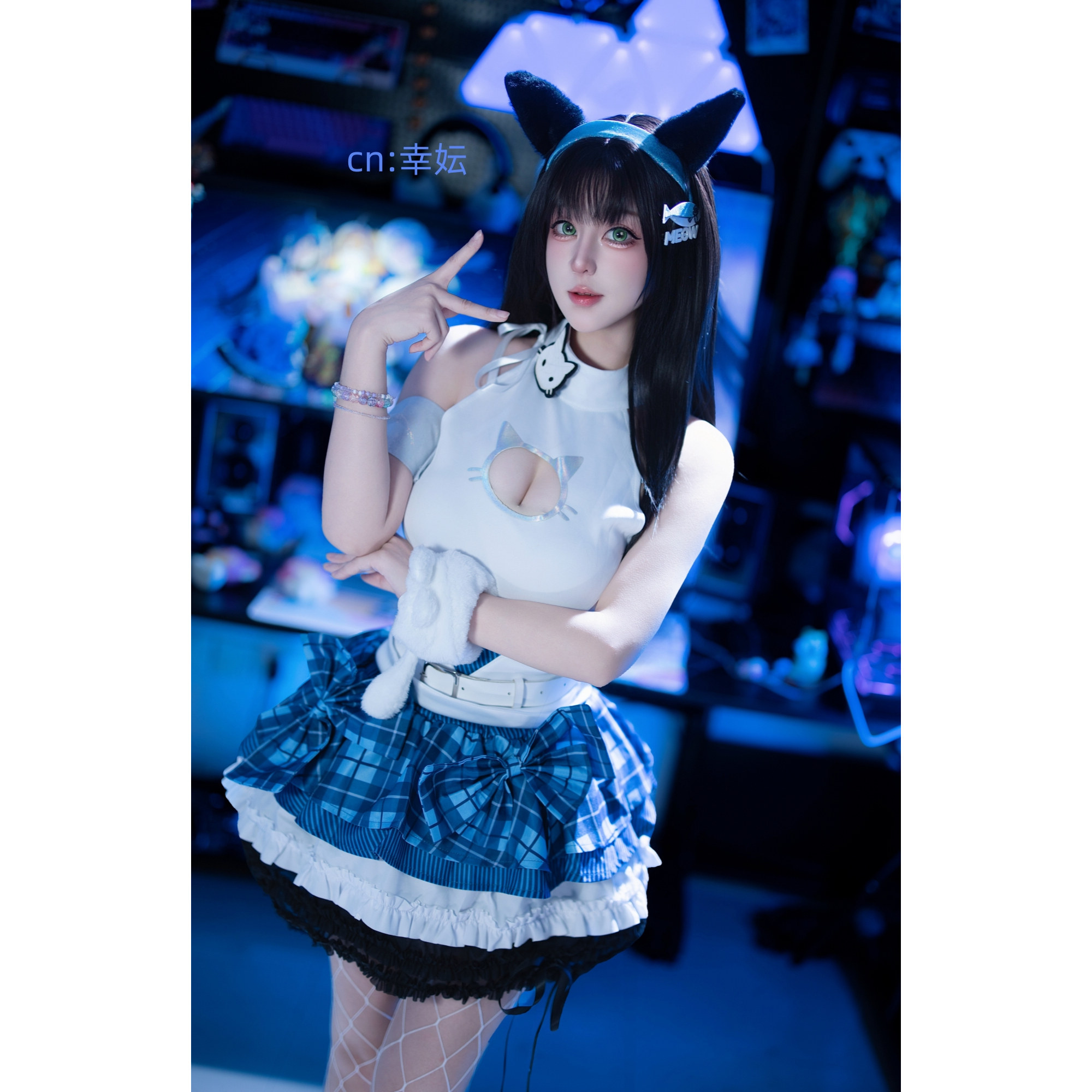胜利女神敏特cos服打歌服图片
