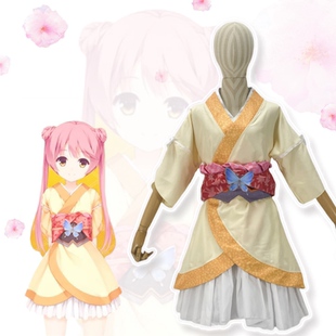 紫媗家千恋万花鞍马小春cos和服动漫演出服Cosplay女装