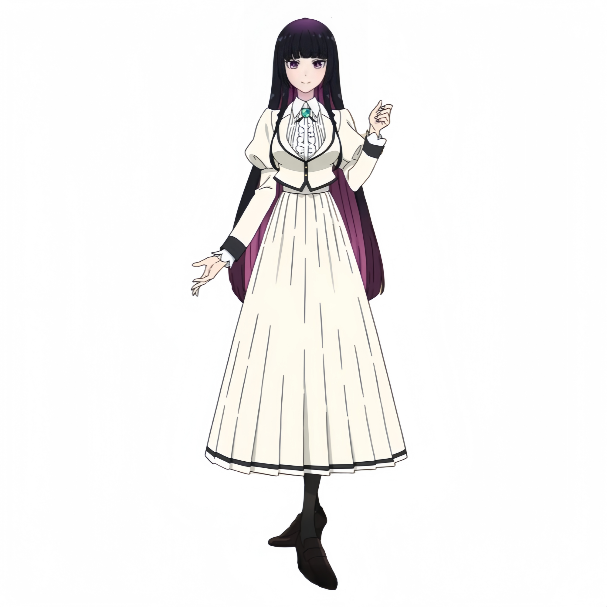 紫媗动漫cos摇滚乐是淑女的嗜好黑铁音羽cosplay铃之宫莉莉莎定制
