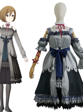 紫媗动漫虚拟歌手MEIKO黑纱演出服Cosplay服饰定制