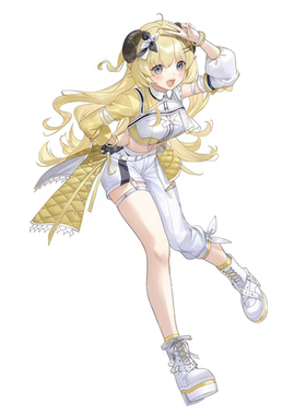 vtuber角卷綿芽Nerissa Ravencroft 狮白牡丹 七诗无名 时乃空cos