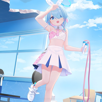 紫媗动漫阿罗娜原皮cosplay