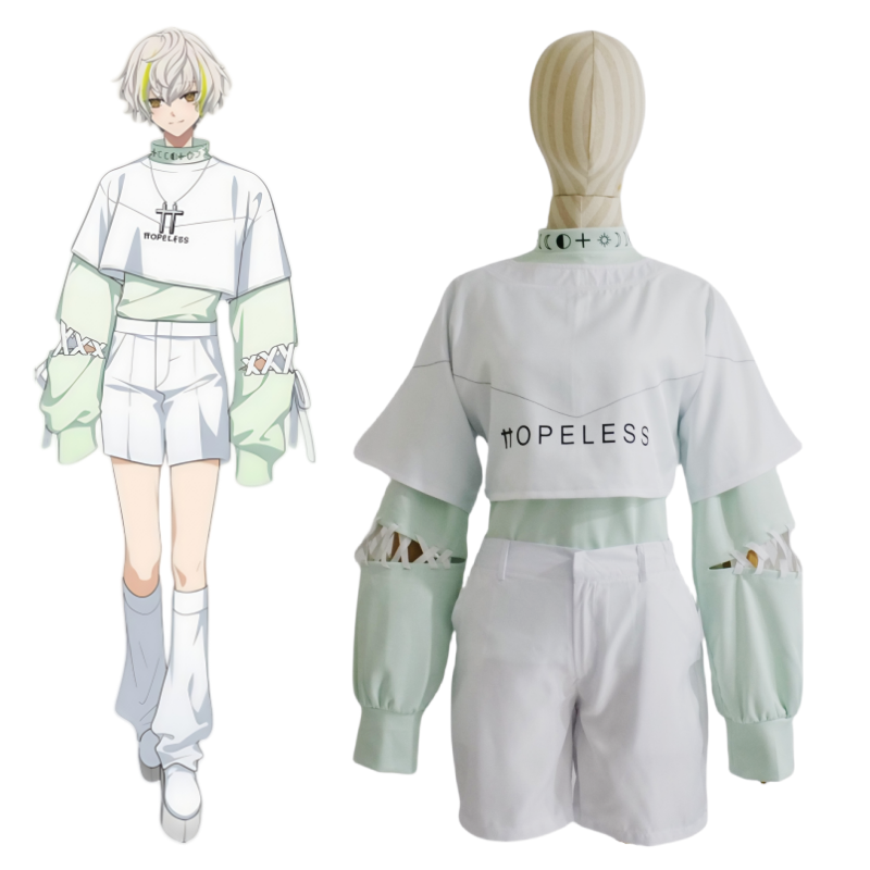 紫媗动漫18TRIP白光糖衣COS动漫演出服cosplay服饰定制