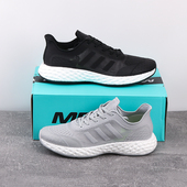 男女 踩屎感真爆米花超轻减震透气休闲健步运动跑步鞋 好弹 四季