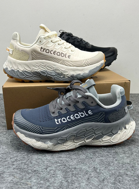 traceable加拿大全地形越野跑鞋防滑耐磨厚底轻便增高透气男女鞋