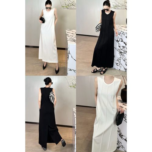 AME   线条裙   呼吸棉本然优雅轻量线条定染背心裙 ZE04LZYL1270