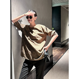 紫紫 佩里斯老钱衣 江南系列中古套头卫衣圆领长袖气质小众女