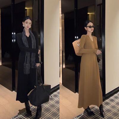 紫紫经典长裙内悦慕斯