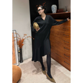 流动美学三季 AME 重塑轮廓裙 风采曼巴棉廓裁连衣裙ZD12LZYL987