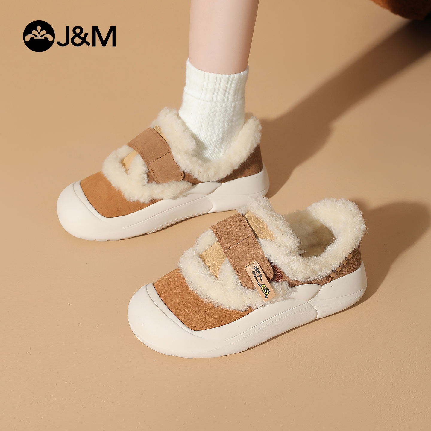 快乐玛丽雪地靴2025新款保暖棉鞋