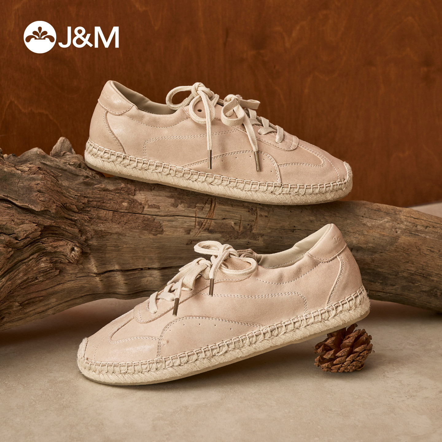 快乐玛丽渔夫鞋女2026春季新款牛皮麻底复古一脚蹬通勤薄底德训鞋,女鞋,渔夫鞋,淘宝优惠券,粉丝福利购,淘宝优惠卷