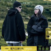 AOGZ工装 加绒加厚夹克宽松仿羊羔绒秋冬棉服 外套男女秋冬2025新款