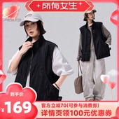 马甲男女春夏新款 AOGZ机能风工装 立领户外坎肩 所有女生直播间