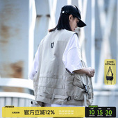 马夹背心 户外战术坎肩多口袋机能工装 AOGZ磁力扣马甲男女夏季 新款