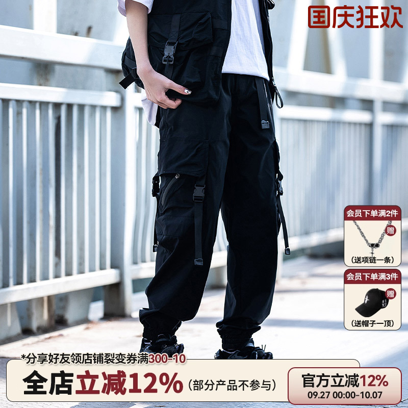AOGZ秋冬款机能风工装裤冲锋裤