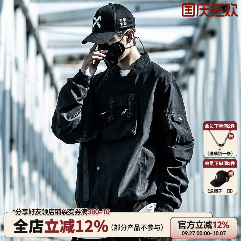 AOGZ国潮机能风工装外套
