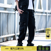 女长裤 AOGZ工装 高级感束脚秋冬加绒冲锋户外休闲裤 男生2025新款 裤
